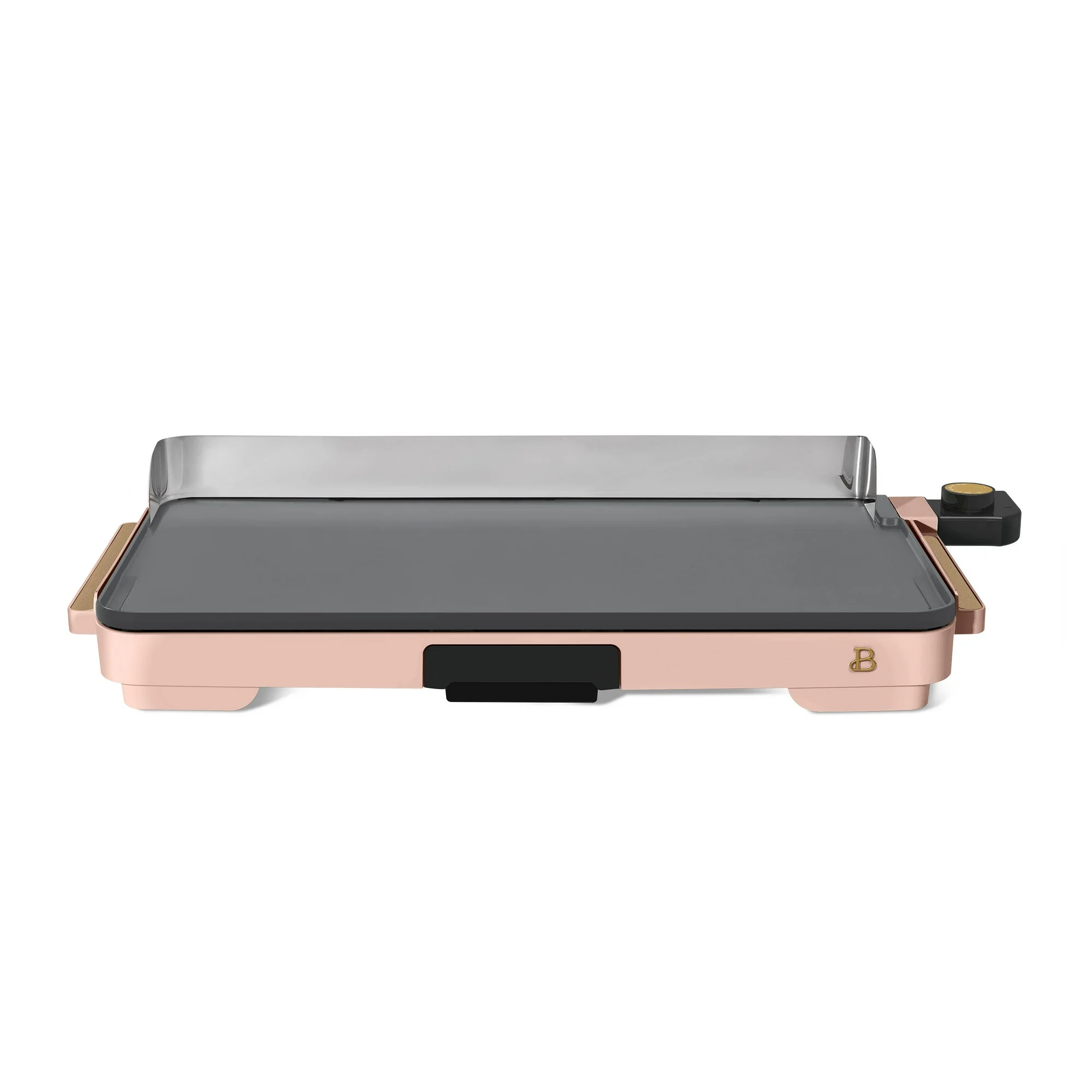 Electric Griddle – 12" x 22", Non-Stick, Rose Finish