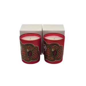 2-Pack Exquisite Almond Scented Candles
